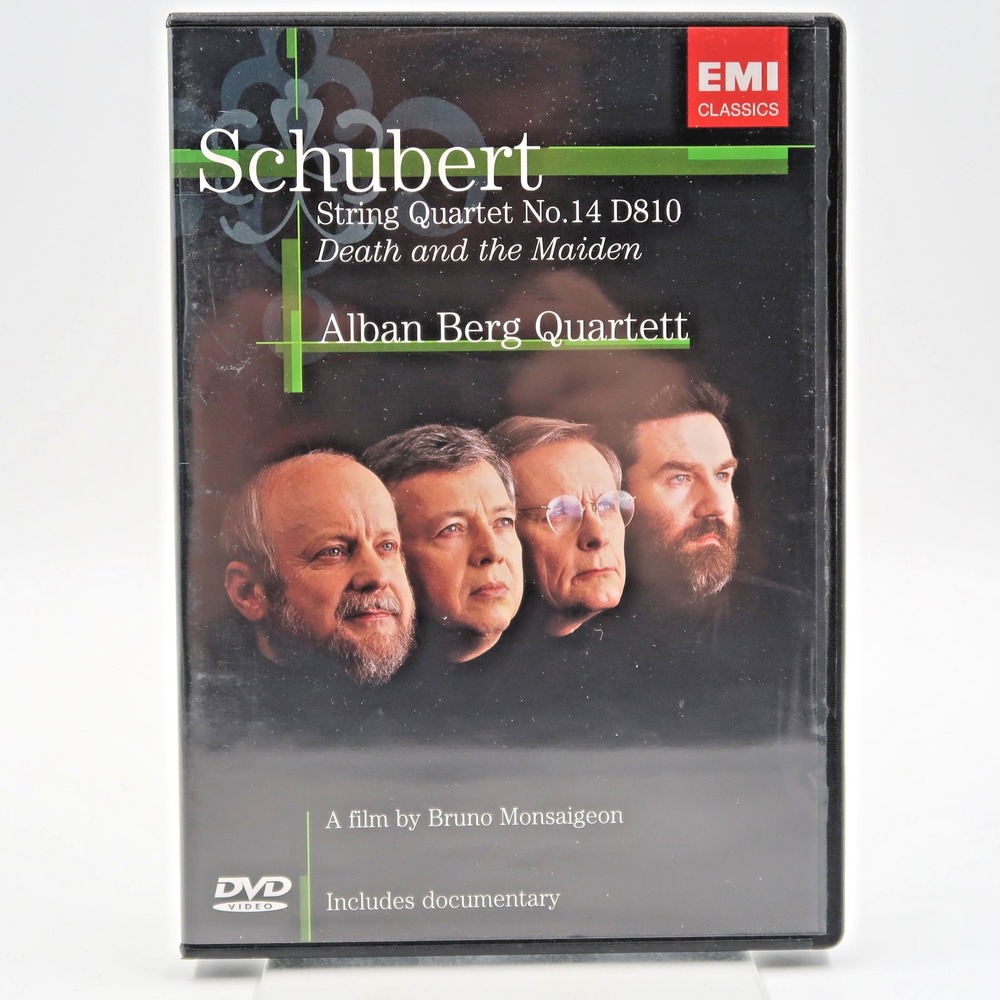 Schubert Death and the Maiden Alban Berg Quartett DVD Gunter Pichler EMI 2006